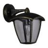 Уличный настенный светильник Reluce 08301-9.2-001SJ Top mount BKG фото 2