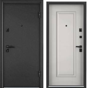 Входная стальная дверь Torex ULTIMATUM-M MP 2477523 Колоре неро/ПВХ Бьянко 2050x880