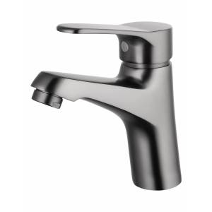 Смеситель для раковины Wonzon & Woghand WW-A40212-BGG темный графит