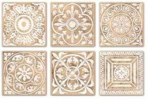Декор Kerama Marazzi Сонет C1294\TU0600 песочный 5x5