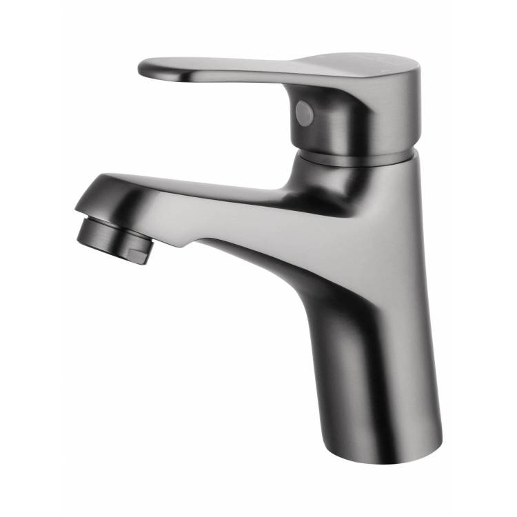 Смеситель для раковины Wonzon & Woghand WW-A40212-BGG темный графит