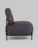 Кресло Stool Group Стоун vd-stone-f68 рогожка тёмно-серый фото 4