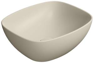 Раковина GSI Nubes 978508 бежевый матовый, 40x35