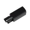 Ввод питания для шинопровода левый Uniel UBX-A02 Black