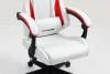 Кресло компьютерное Stool Group TopChairs Phantom GF-8080 white+red бело-красный фото 8