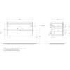 Тумба с раковиной BelBagno Albano 100 подвесная, rovere vintage bianco фото 17