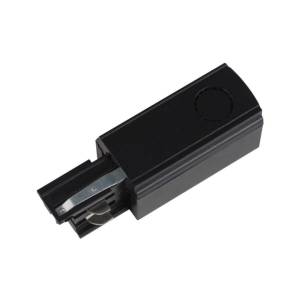 Ввод питания для шинопровода левый Uniel UBX-A02 Black