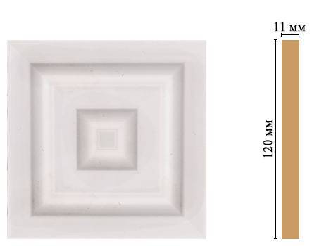 Вставка цветная DECOMASTER D206-60 12x12x1.1