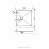 Поддон для душа Grossman Strong GR-S2100100Q Белый 100x100 фото 7