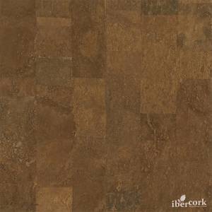 Пробковое покрытие IberCork Саламанка маррон 6 SG Клеевое 600x300x6