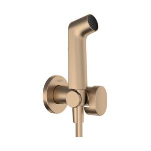 Гигиенический душ Hansgrohe Bidette 29232140 бронза