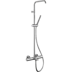 Душевая стойка Remer Elegance EQ34A7MCSSOF с термостатом, хром