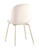 Набор из 2 стульев Stool Group Beetle 8329 VELVET BEIGE X2 бежевый фото 6