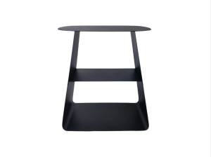 Стол журнальный Stool Group Leyre MT-123S DB-001 черный, металл 40x40x44.5