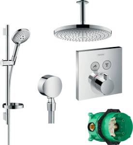 Душевой комплект Hansgrohe Raindance Select E 300 27337000+26630000+27506000+15763000+1800180