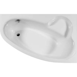 Акриловая ванна Ravak Asymmetric 150x100 правая, с ножками