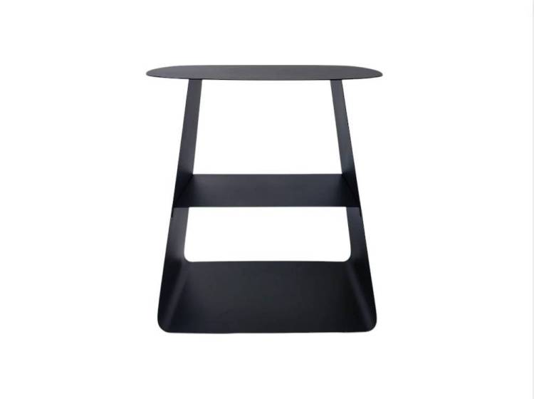 Стол журнальный Stool Group Leyre MT-123S DB-001 черный, металл 40x40x44.5