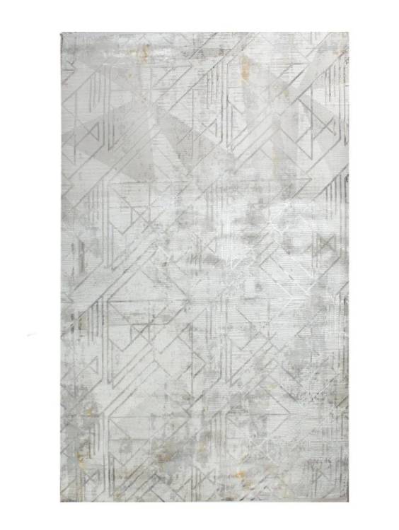 Ковер Balat Portu 2298A L.GREY_GOLD Прямоугольник 0.8x1.5