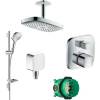 Душевой комплект Hansgrohe Raindance Select E 300 27384000 + 26620000 + 26457000 + 15771000 + 1800180