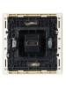 Розетка HDMI IEK Forte&Piano FP-H10-K10 ваниль фото 5