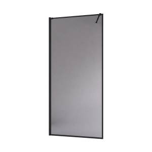 Душевая перегородка Veconi Korato KR81BT-70-05-C4 профиль черный матовый, стекло тонированное, 70x200