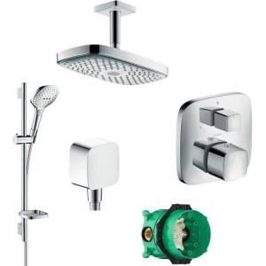 Душевой комплект Hansgrohe Raindance Select E 300 27384000 + 26620000 + 26457000 + 15771000 + 1800180