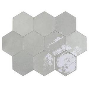 Керамическая плитка WOW Zellige 122079 Hexa Grey 10.8x12.4