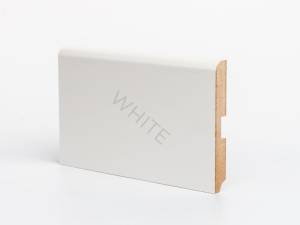 Плинтус Deartio White W 02-120 Белый 2050x120x16
