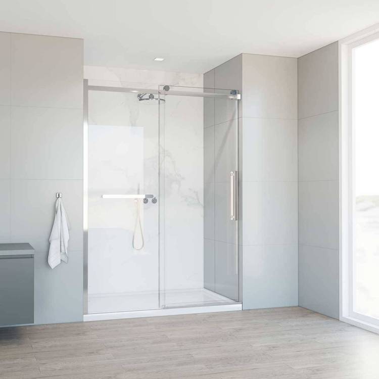Душевая дверь Vincea Como Soft VDS-1CS140CL 1400, хром, стекло прозрачное