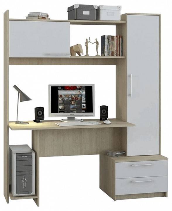 Стол компьютерный Атмосфера Денвер 00-00000680 Дуб сонома