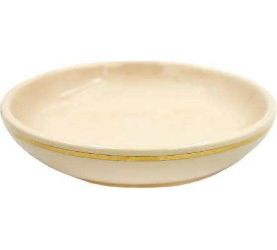 Мыльница Bath Plus Powder W-CE1528DA-SD бежевый