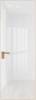 Межкомнатная дверь Profil Doors 1 AGK цвет профиля Золото, стекло безопасное 4 мм lacobel белый лак 700x2000