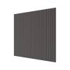 Стеновая квадратная панель МДФ Ликорн Полосы графит 50x50x0.8