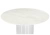 Стол Notta Гравент 625604 onyx bianco soft satin, белый 110x110x75 фото 4