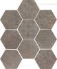 Керамогранит Serenissima Cir Riabita il Cotto 1047253 Esagona Fabric Feng Shui 24x27.7