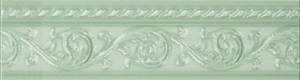 Бордюр CARMEN Caprichosa Moldura Yara Verde Pastel 4x15