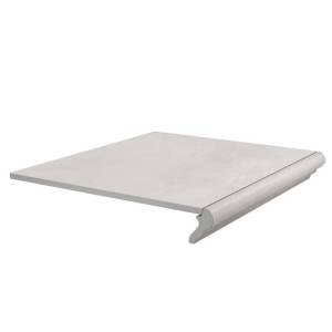 Ступень Kerama Marazzi Корредо SG173900NGTF Фронтальная Серый Светлый Матовый 34x40.2