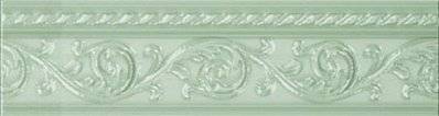 Бордюр CARMEN Caprichosa Moldura Yara Verde Pastel 4x15