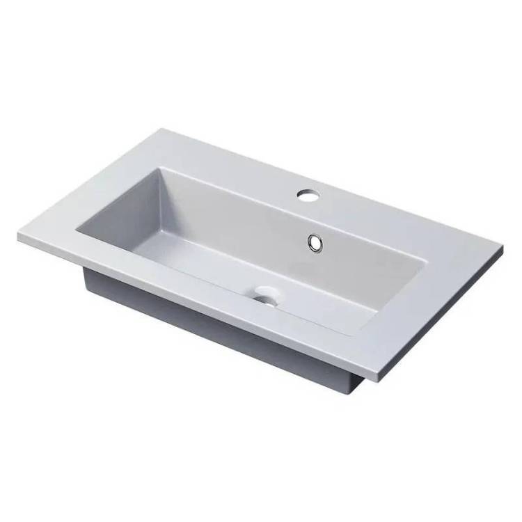 Раковина Uperwood Aurora RAurora60wg белая глянцевая, 60x36