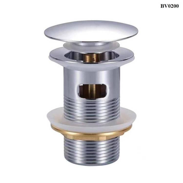 Донный клапан BOND BV0200 с переливом, для раковины