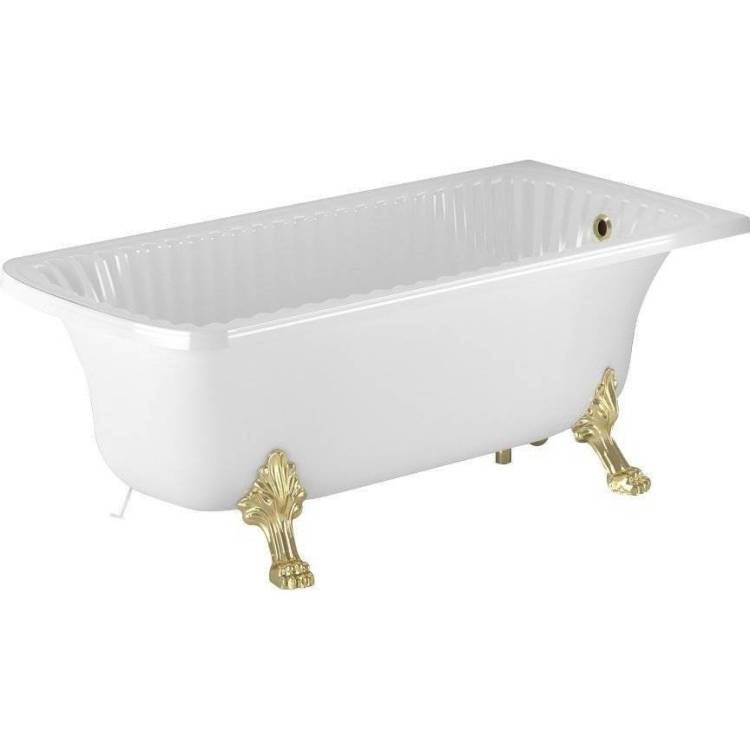 Ванна из искусственного камня Migliore Olivia 27001 174x80 золото