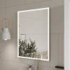 Зеркало Equil Lago zLAGO60-14 с подсветкой, белый, 80x60 фото 5