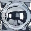 Вставка Adex Rombos ADNE8058 TACO ESFERA PLATA 2x2