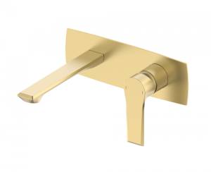 Смеситель для раковины Wonzon & Woghand Brilliant WW-88869079-BG встраиваемый, брашированное золото