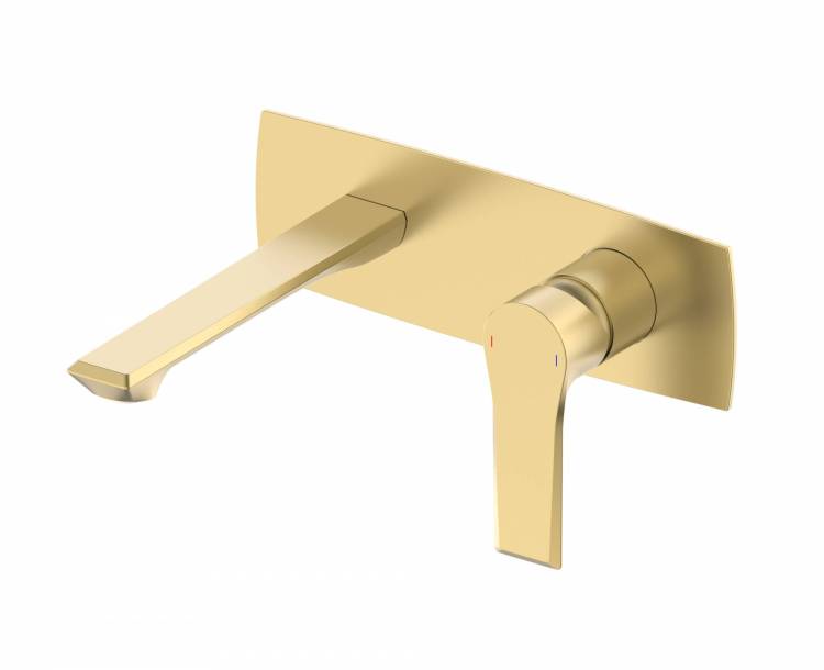 Смеситель для раковины Wonzon & Woghand Brilliant WW-88869079-BG встраиваемый, брашированное золото