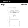 Держатель туалетной бумаги WHITECROSS Ergo ER2262NIB никель брашированный фото 2