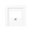 Накладка розетки TAE, моно/стерео-аудиорозетки Jung A 500 белая A569PLTWW