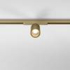 Магнитный трековый светодиодный светильник Elektrostandard Brass Line 85525/01 10W 3000K латунь фото 2