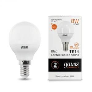 Лампа светодиодная Gauss LED Elementary Globe 53118