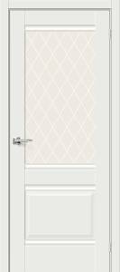 Межкомнатная дверь Bravo 066-0154 Прима-3 White Matt 200x60